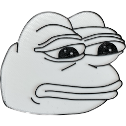 Magnes na lodówkę w kształcie żaby Pepe