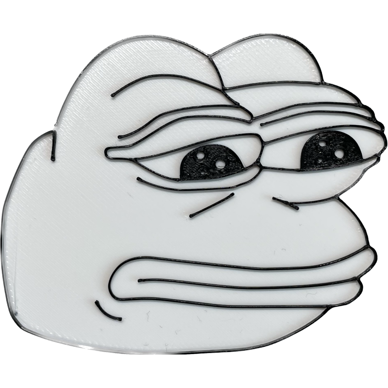 Magnes na lodówkę w kształcie żaby Pepe