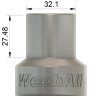 Adapter na gwint RD40 na wyjście 32 mm