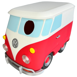 Nowoczesny domek dla ptaków bus Volkswagen T1