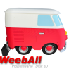 Nowoczesny domek dla ptaków bus Volkswagen T1