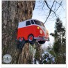 Nowoczesny domek dla ptaków bus Volkswagen T1