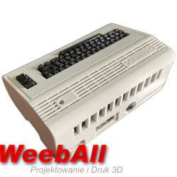 Obudowa do Raspberry Pi 3 stylizowana na Commodore C64