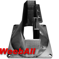 Adapter chłodzenia do karty graficznej NVIDIA Tesla M40 na wentylator 80 mm