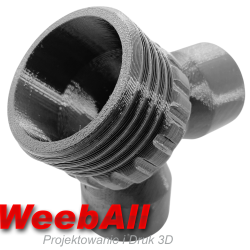 Adapter do maski RD40 na filtr DAR podwójny