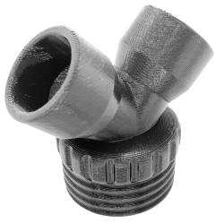 Adapter do maski RD40 na filtr DAR podwójny