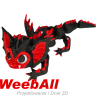 Smoczek wampirek vampire baby dragon figurka 3D słodkiego małego smoka