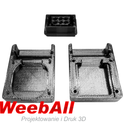 Obudowa do konwertera kontrolera Virtual Boy na USB