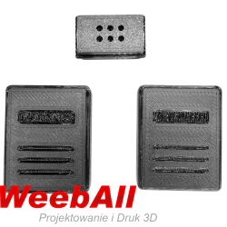 Obudowa do konwertera kontrolera Virtual Boy na USB