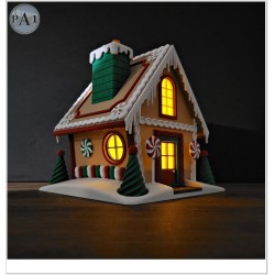 Model domek z piernika wersja KIT
