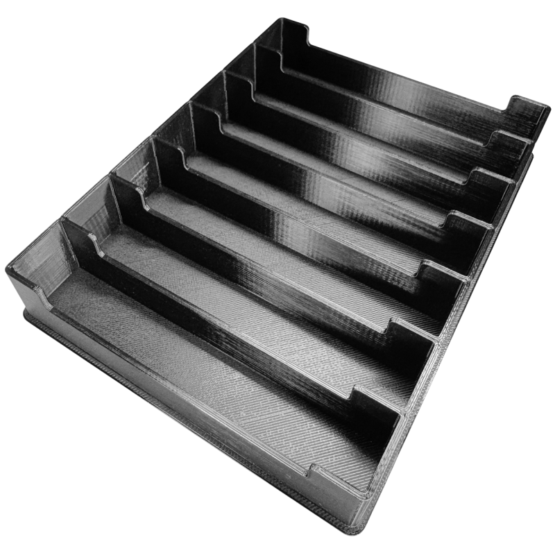 Podstawka pod 7 dysków 2.5" z obudową 120 mm x 20 mm
