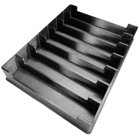 Podstawka pod 7 dysków 2.5" z obudową 120 mm x 20 mm