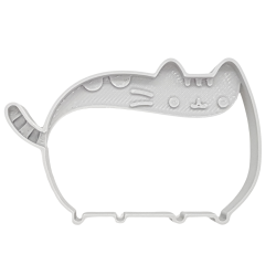 Foremka do ciastoliny w kształcie kota emoji V3