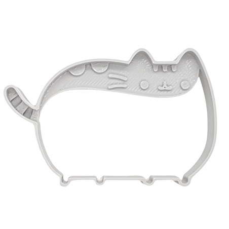 Foremka do ciastoliny w kształcie kota emoji V3