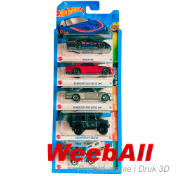 Modułowa ramka ścienna na 5 samochodzików Hot Wheels