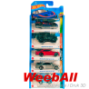 Moduł rozszerzający ramki ściennej na 5 autek Hot Wheels