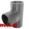 Trójnik RD40 na dwa wyjścia RD40 wewnętrzne