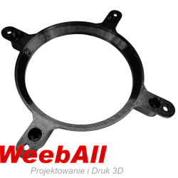 Adapter wentylatora komputerowego z 80 mm na 70 mm i 70 mm na 80 mm