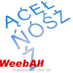 Literki 3D do nauki czytania polskie literki
