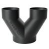 Trójnik DN150 FI 150 mm typu Y na 2×100 mm