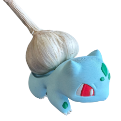 Stojak na czosnek w kształcie Pokémon Bulbasaur