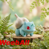 Stojak na czosnek w kształcie Pokémon Bulbasaur